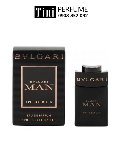 Nước Hoa Nam Bvlgari Man In Black For Men Mini EDP 5ml Bvlgari