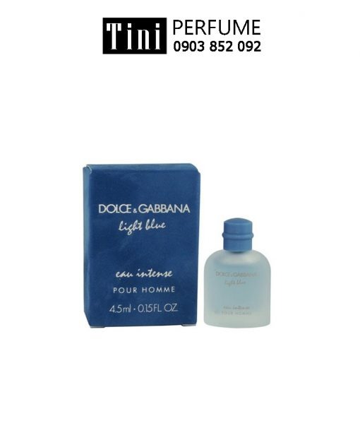 Nước Hoa Nam Dolce & Gabbana Light Blue Eau Intense Mini EDP 4.5ml Dolce & Gabbana