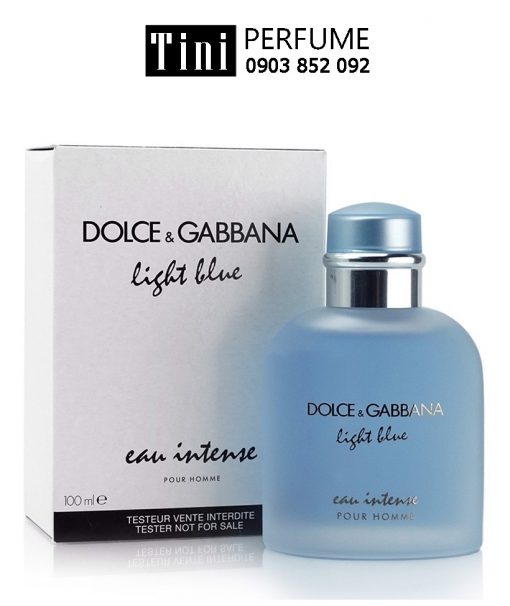 Nước Hoa Nam Dolce & Gabbana Light Blue Eau Intense Tester EDP 100ml Dolce & Gabbana